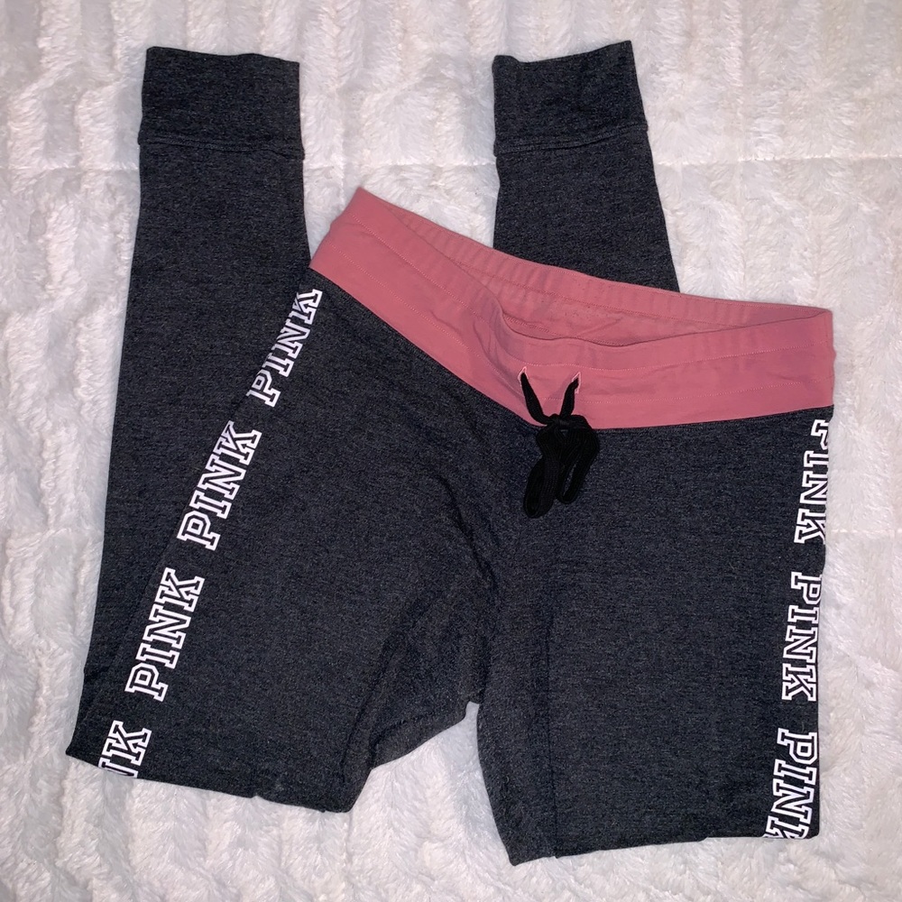 PINK yoga legging joggers